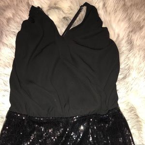 Fredrick’s of Hollywood Sequin romper Party wear